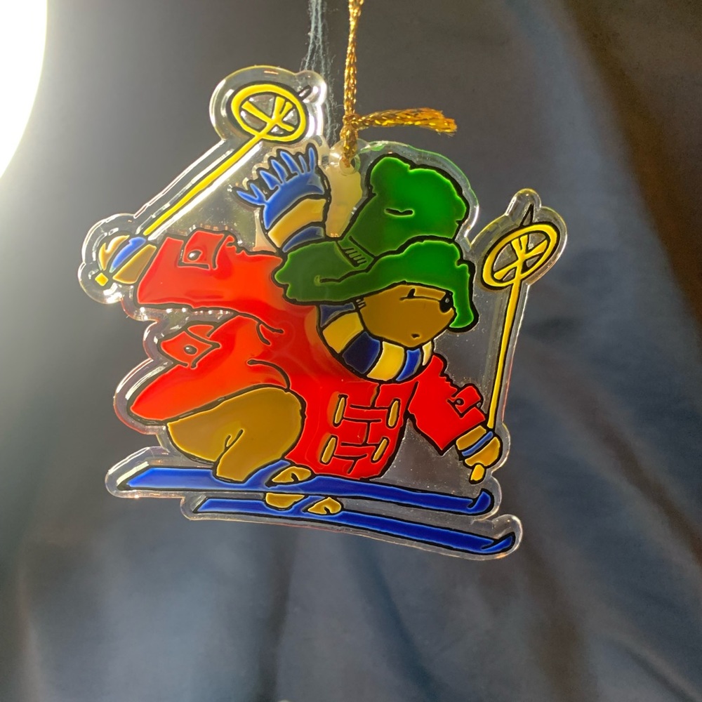 Vintage 1992 Paddington Bear Christmas Tree Ornament